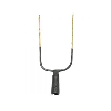 Furca metal Elvetiana, cu 2 coarne, fara maner, Cod: DISSH92