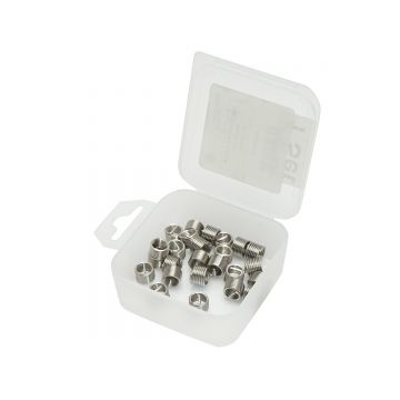 Insertie spiralata pentru reparat filete M8x1.25mm 25 piese, Cod: BK78615, Brand: BRECKNER GERMANY