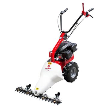 Motocoasă cu lamă Rotakt ROMTC87, Motor Briggs&Stratton, 3.5 CP, 125 CC, 4 timpi, Lățime tăiere 87 cm, Roți 13x5.00-6