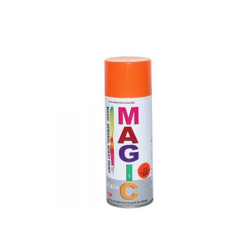 Spray vopsea Magic portocaliu fluorescent 1006 450 ml, Cod: FOX1006, Brand: MAGIC