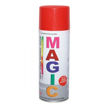 Spray vopsea Magic rosu passion 21D 450 ml, Cod: FOX21D, Brand: MAGIC