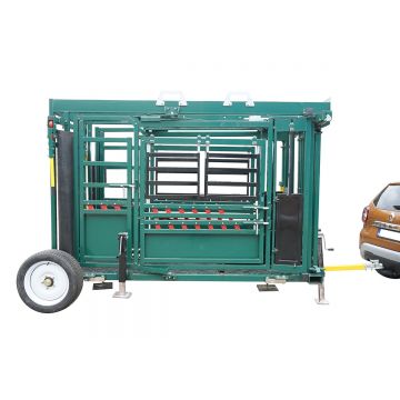 Stand de contentie tractabil, dispozitiv de imobilizare bovine cu cantar, Cod: DISLY14