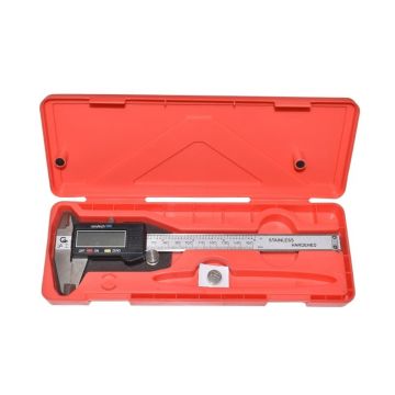 Subler profesional digital de exterior si de interior cu tija de adancime, inch-mm 0-150mm, Cod: BK81021, Brand: BRECKNER GERMANY
