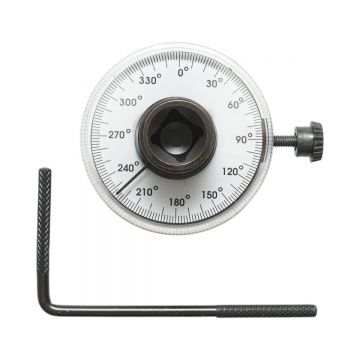 Adaptor cheie dinamometrica 1/2 cu raportor unghiular 0-360 grade , Cod: BK56590, Breckner Germania