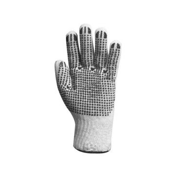 KUDU/11 Mănuși antiderapante din fir cu buline Polka-dotted