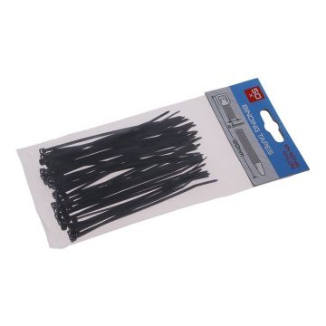 Legături pentru cabluri 120 x 2,5 mm negru (50 buc)