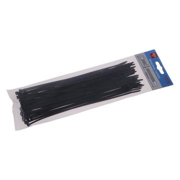 Legături pentru cabluri 250 x 3,6 mm negru (50 buc)