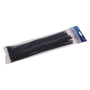 Legături pentru cabluri 300 x 4,7 mm negru (50 buc)