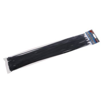 Legături pentru cabluri 500 x 4,8 mm negru (50 buc)