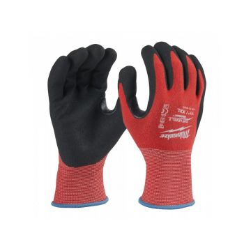 MILWAUKEE Mănuși de lucru rezistente la tăieturi, acoperite cu nitril 2/B - XXL/11