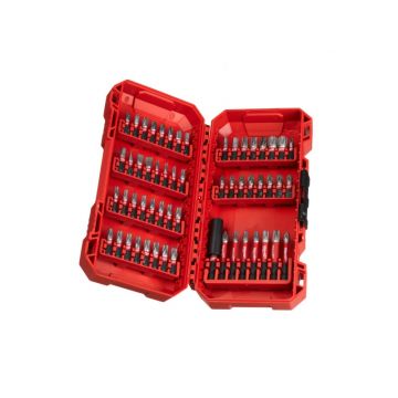 MILWAUKEE Set de biți pentru șurubelniță 56 piese SHOCKWAVE™ Impact Duty™