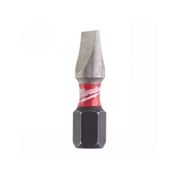 MILWAUKEE Set de biți SL1,2 x 6,5 x 25 mm 2 bucăți Shockwave