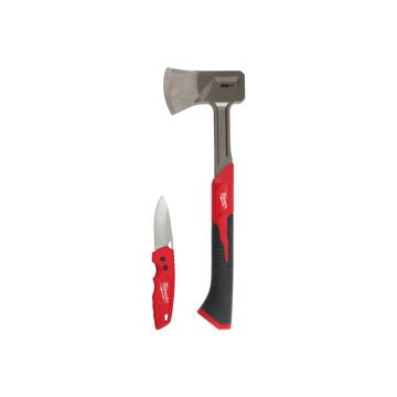 MILWAUKEE Set topor + cuțit