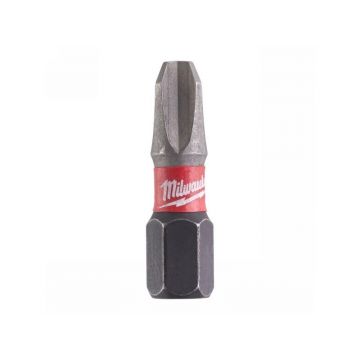 MILWAUKEE Vârf bit PH3 x 25 mm SHOCKWAVE (2 buc)