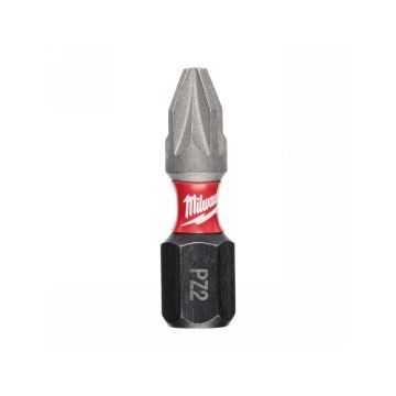 MILWAUKEE Vârf bit PZ2 x 25 mm (2 buc)