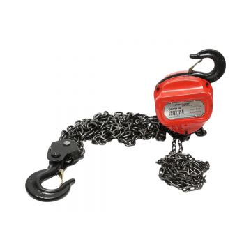 Palan manual cu lant 3m, sarcina maxima 3000 kg, carlig cu siguranta , Cod: BK76108, Breckner Germania