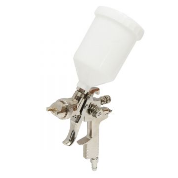 Pistol de vopsit cu aer comprimat 600ml, duza 2.5mm, debit 400ml/min, presiune max. 4 bar , Cod: BK76135