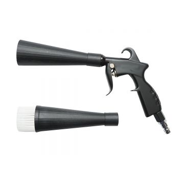 Pistol detaliu interior Tornador pneumatic cu rulment, 2 duze interschimbabile , Cod: BK56567, Breckner Germania
