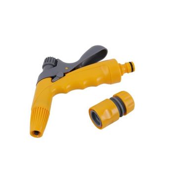 ROSA Pistol de udare din plastic + cuplaj rapid 1/2"