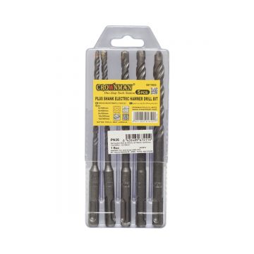 Set 5 burghie 5-12x160mm cu prindere SDS pentru beton, zidarie, caramida , Cod: DISPN36 , Brand: CROWNMAN
