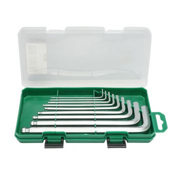 Set 9 chei imbus hexagonale 1.5-10mm cu brat lung si varf sferic, Cod: DISPY27