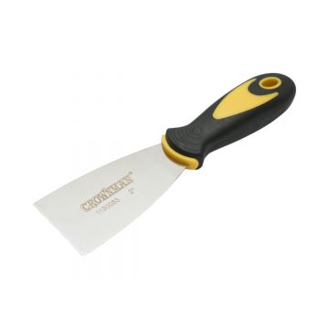 Spaclu otel inoxidabil 50mm cu maner din cauciuc termoplastic , Cod: DISPN80, Marca: CROWNMAN