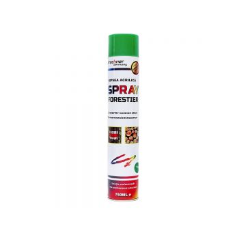 Vopsea spray marcaj forestier verde 750ml, Cod: BK1S119, Brand: BRECKNER GERMANY