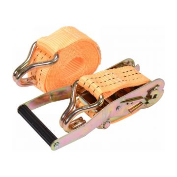 VOREL Curea de fixare a sarcinii cu clichet 4 m x 50 mm / 3 t