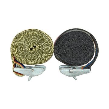VOREL Set de curele de fixare a încărcăturii 2 bucăți 2,5 m x 25 mm