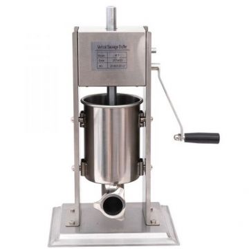 Aparat Carnati ML-S3  Mecanic  Inox Integral  3 Kg + 6 Palnii Argintiu