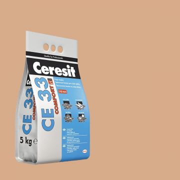 Chit de rosturi gresie si faianta Ceresit CE 33 Caramel  2 Kg