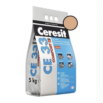 Chit de rosturi gresie si faianta Ceresit CE 33 Caramel  2 Kg