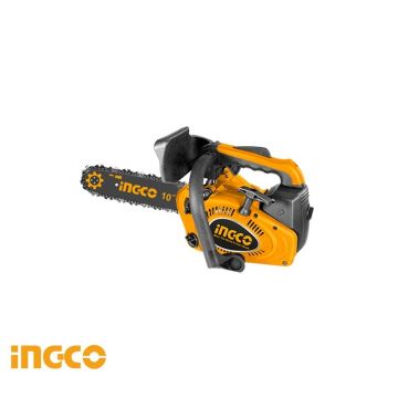 Drujba de mana pe benzina 1cp, 0.7kw, 200mm, 25.4cc, pentru dulgherie, Ingco GCS5261011