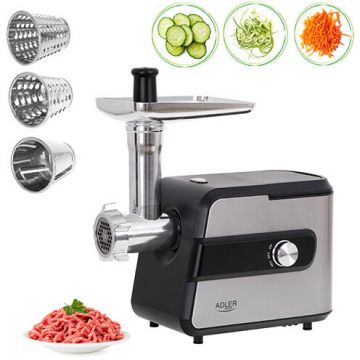 Masina de Tocat AD4813 Max 2000W Negru/Argintiu