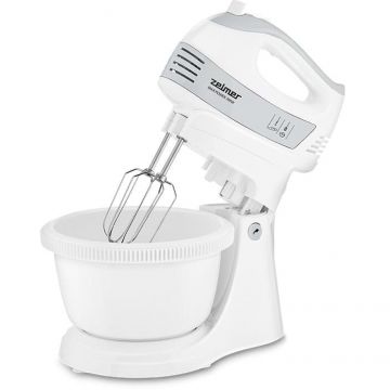 Mixer cu Bol ZHM2459S 2.5L 5 Trepte de Viteza 700W Alb