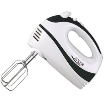 Mixer de mana AD 4205 5 viteze 300W Black White