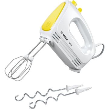 Mixer de mana MFQ2210Y 4 viteze + Turbo 375W Alb Galben
