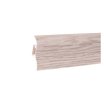 Plinta PVC parchet laminat Korner LP52  2500 x 52 x 26 mm  stejar alb