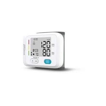 Tensiometru de Mana Ecomed 23717 BW-83E Metoda Oscillometrica Scara OMS Afișaj LCD Alb