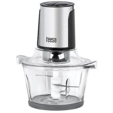Tocator Chopper Bol Sticla 1.5l 400W Argintiu