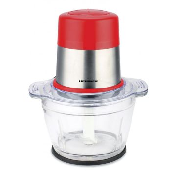 Tocator Legume HMC-D300RD Putere 300W Bol Sticla 1L Rosu