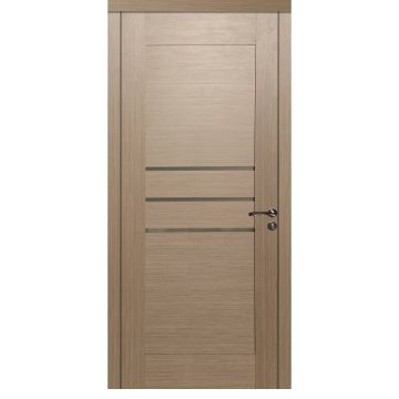 Usa de interior din lemn  cu geam  KMC-033 2000/700 Gri Inchis