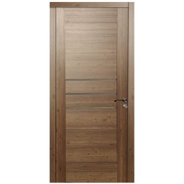 Usa de interior din lemn  cu geam  KMC-033 2000/800 Pin Antic