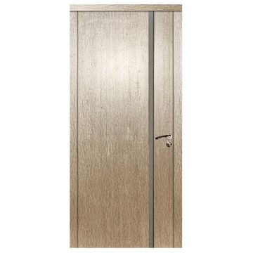 Usa de interior din lemn  cu geam  KMC-035 2000/700 Gri Deschis