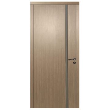 Usa de interior din lemn  cu geam  KMC-035 2000/800 Gri Inchis
