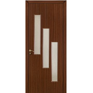 Usa de interior din lemn  cu geam  OP-105 2000/700 Teak