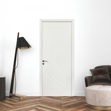 Usa de interior din lemn  Modern RA-101  stejar alb  2000/800 mm