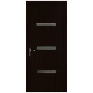 Usa de interior din lemn Style 016  cu geam  2000/700mm Wenge