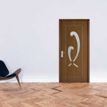 Usa de interior din lemn  Style 160  cu geam  Stejar Inchis 2000/800