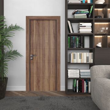 Usa de interior din MDF Idealine  model 9110  Gold walnut  2010/810